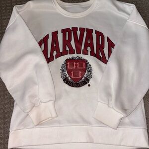 Amazon White and Red Crewneck Sweatshirt